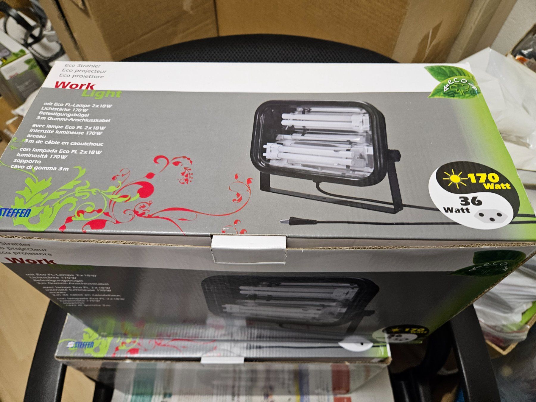Lampen: Eco Strahler Work LightProfi 36W Steffen ArbeitLeuchte Lampe – Neu (gemäss Beschreibung) aus Kloten von Euroasia 1