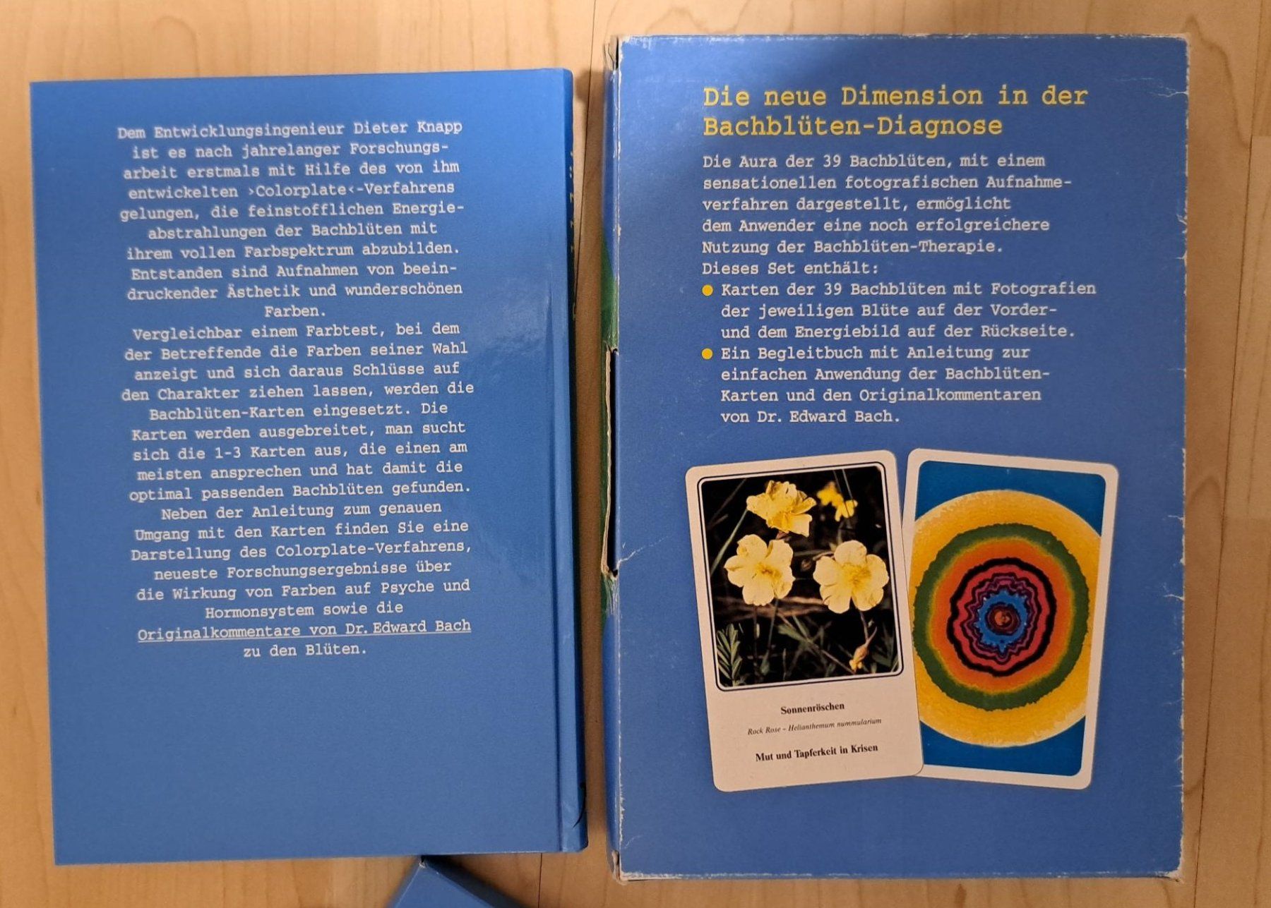 Libri: Die strahlende Kraft der Bachblüten mit 39 Karten – Usato da Basel venduto da Patiscat 1