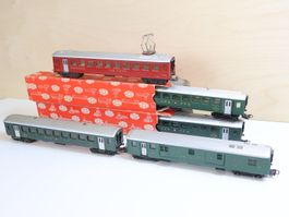 HAG SBB 5 x Personenwagen Set H0 - AC