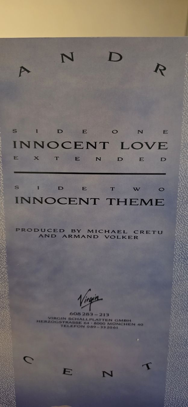 Dischi in vinile: Sandra - Innocent Love 1986 Vg,Vg – Usato da Yvonand venduto da RF-VINYL 6