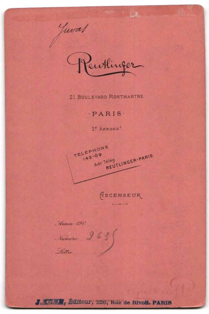 Fotografie &  Plakate: Fotografie Reutlinger, Paris, Boulevard  – Gebraucht aus Berlin von bartko-reher 1