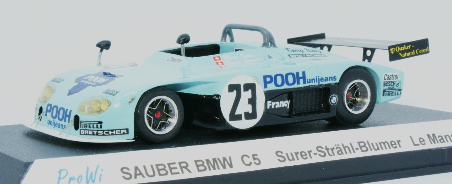 Modellini d'auto: 1:43 Sauber C 5 , 1978 , Le Mans – Nuovo (secondo la descrizione) da Wila venduto da pedro015