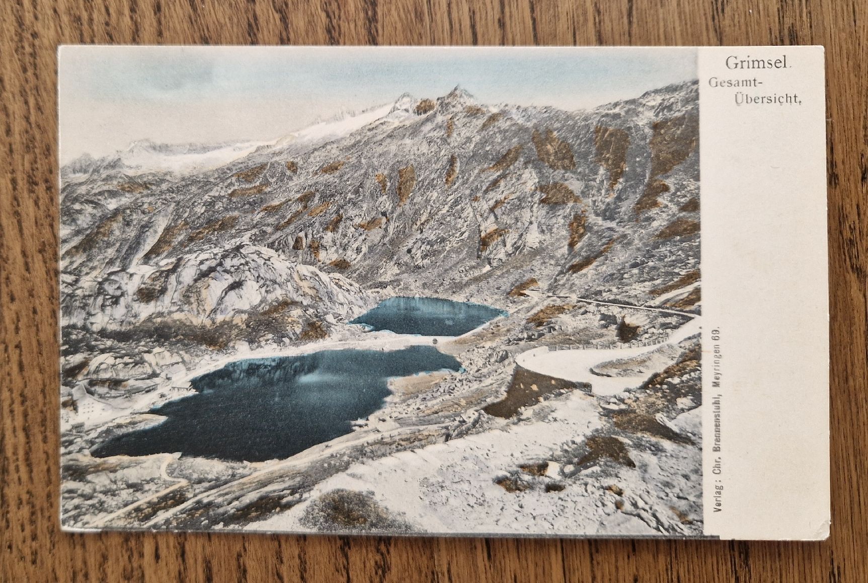 Cartoline postali: Grimsel, Gesamtübersicht – Usato da Ebikon venduto da Donar50