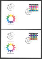 2 FDC 1179 - 1180 Serie Einzelmarken ET Bern 6.9.2005