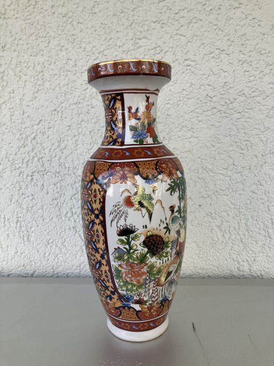 Vase Ming Dynastie Handbemalt 1998 | Kaufen auf Ricardo