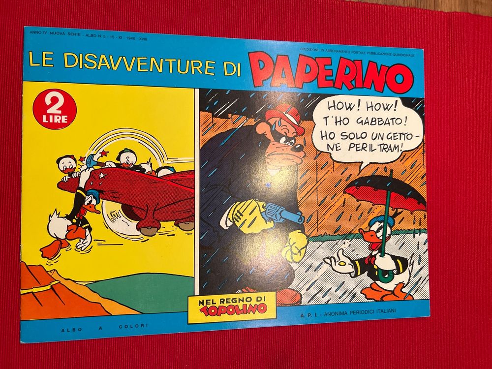 1940 Topolino Tre Porcellini, Paperino, Pinocchio Disney Kaufen auf