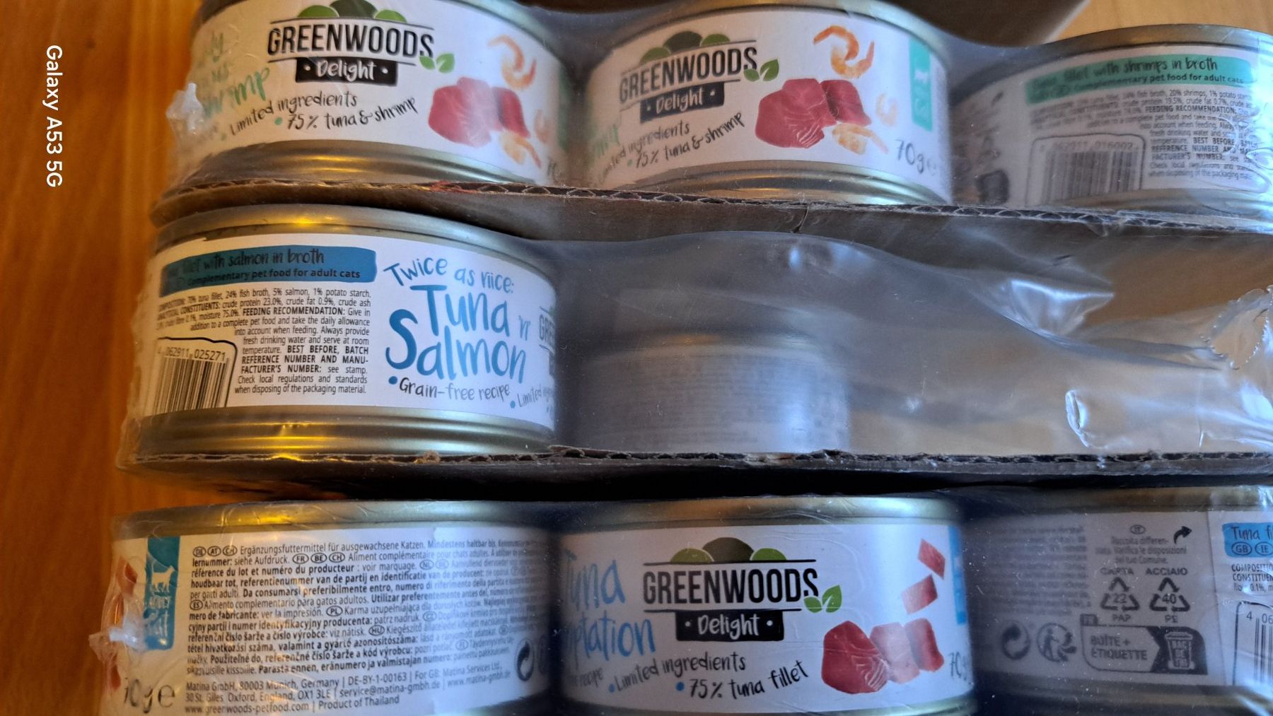 Mangimi: Greenwoods Delight Katzenfutter 70g assortiert – Nuovo (secondo la descrizione) da S-chanf venduto da fuffi15 2