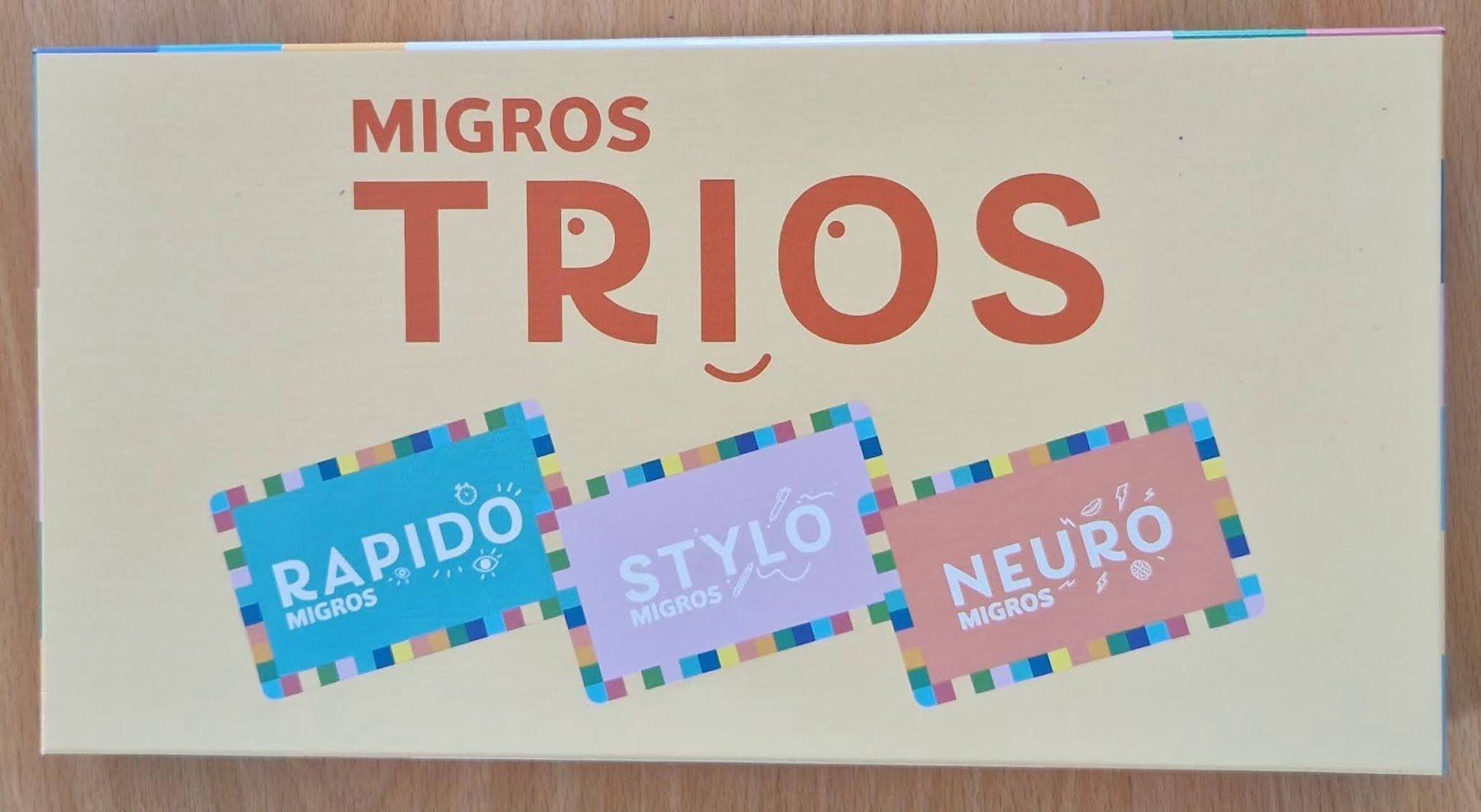 Migros Giochi: Jeu Migros Trios – Usato da Ecoteaux venduto da Francine01