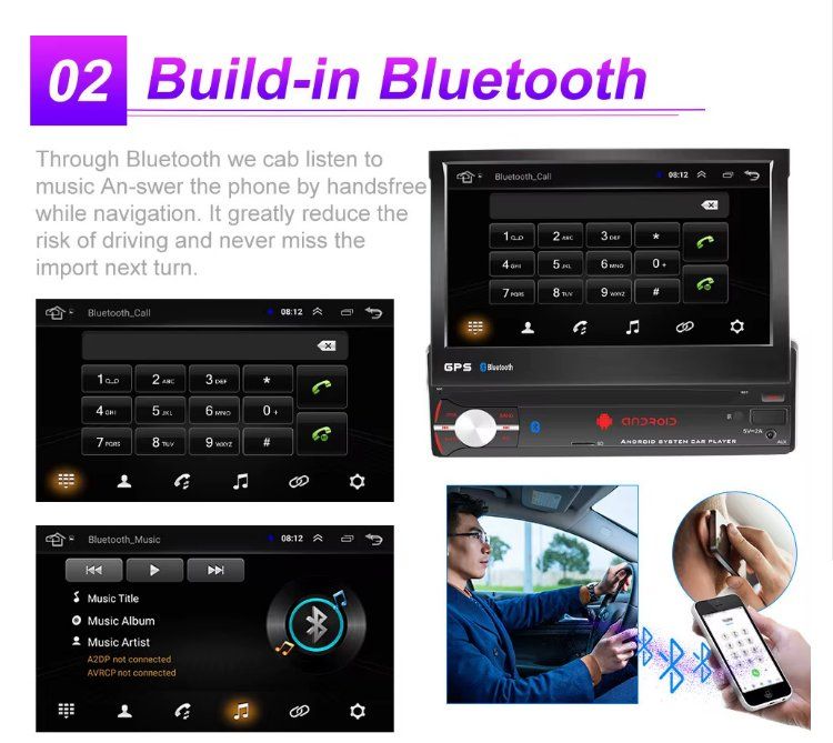 Radio: Radio 8core,1din , Dab+ , Bluetooth , navigator, 2Ghz 4+64gb – Nuovo e nell'imballaggio originale da Gudo venduto da dispo3 6
