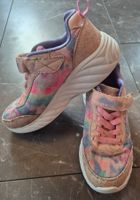 Skechers Lights Kinder Sneaker Einhorn gut getragen
