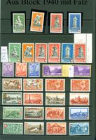Pro Patria Sammlung ** mit den Blockausschnitte 1940 (C110)