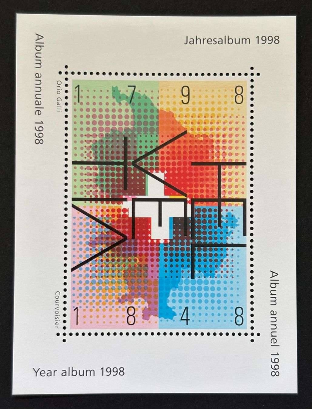 Tous les timbres: BRIEFMARKEN VIGNETTE 1998 – D'occasion à Ostermundigen par Wyatt-Earp