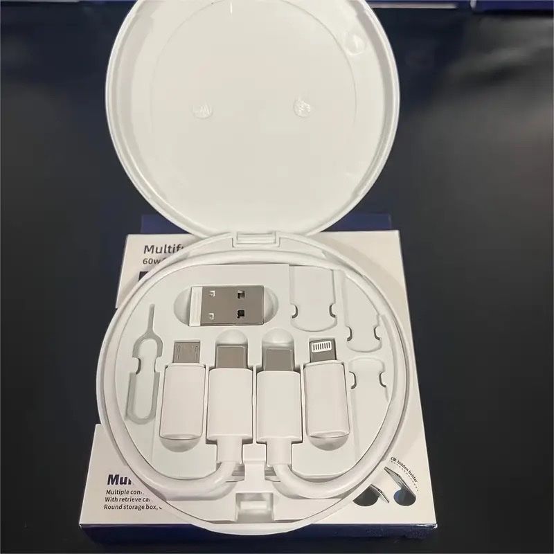 Caricabatterie: Multi USB Ladekabel Adapter Set 60W weiss – Nuovo e nell'imballaggio originale da Wettingen venduto da Chnoelleli