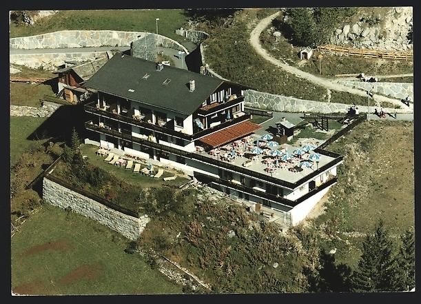 Cartoline postali: Grächen, Hotel-Restaurant Waldheim Fam. – Usato da Berlin venduto da bartko-reher