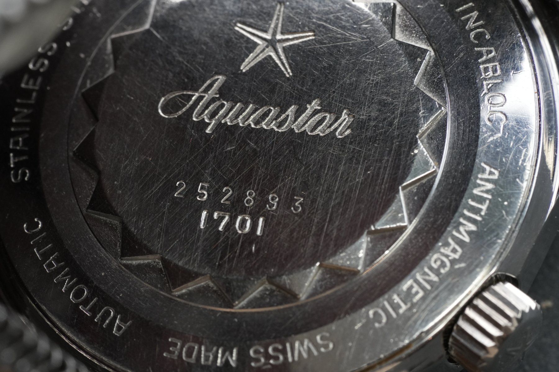 Aquastar Uhren: Aquastar 1701 – Gebraucht aus Faoug von Bruce_Wayne23 3