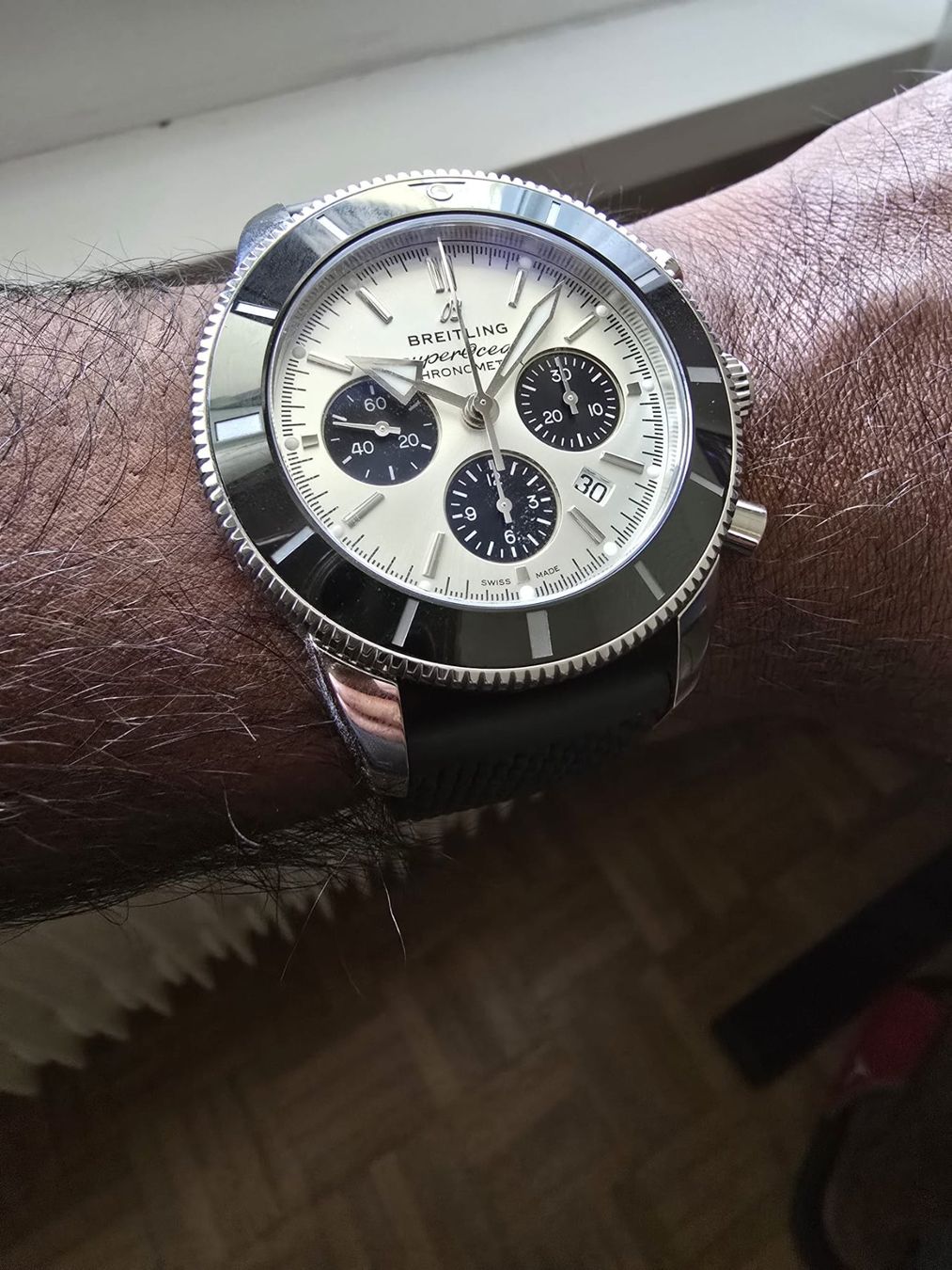 Breitling Orologi: Breitling Superocean Heritage (Panda dial) – Nuovo (secondo la descrizione) da Bern venduto da Andy-2015 4