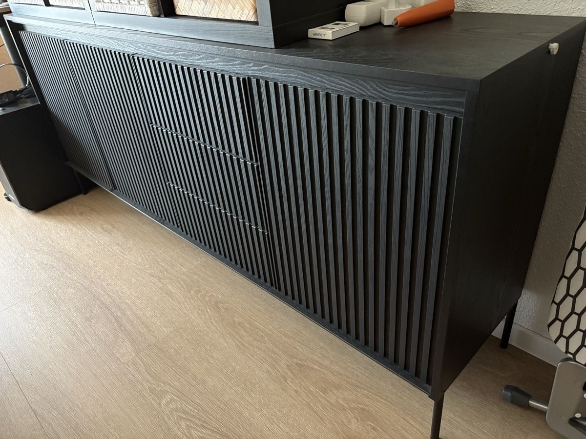 Cassettiere: Sideboard schwarz mit Beleuchtung gebraucht – Usato da Staufen venduto da ale_z6yr 2