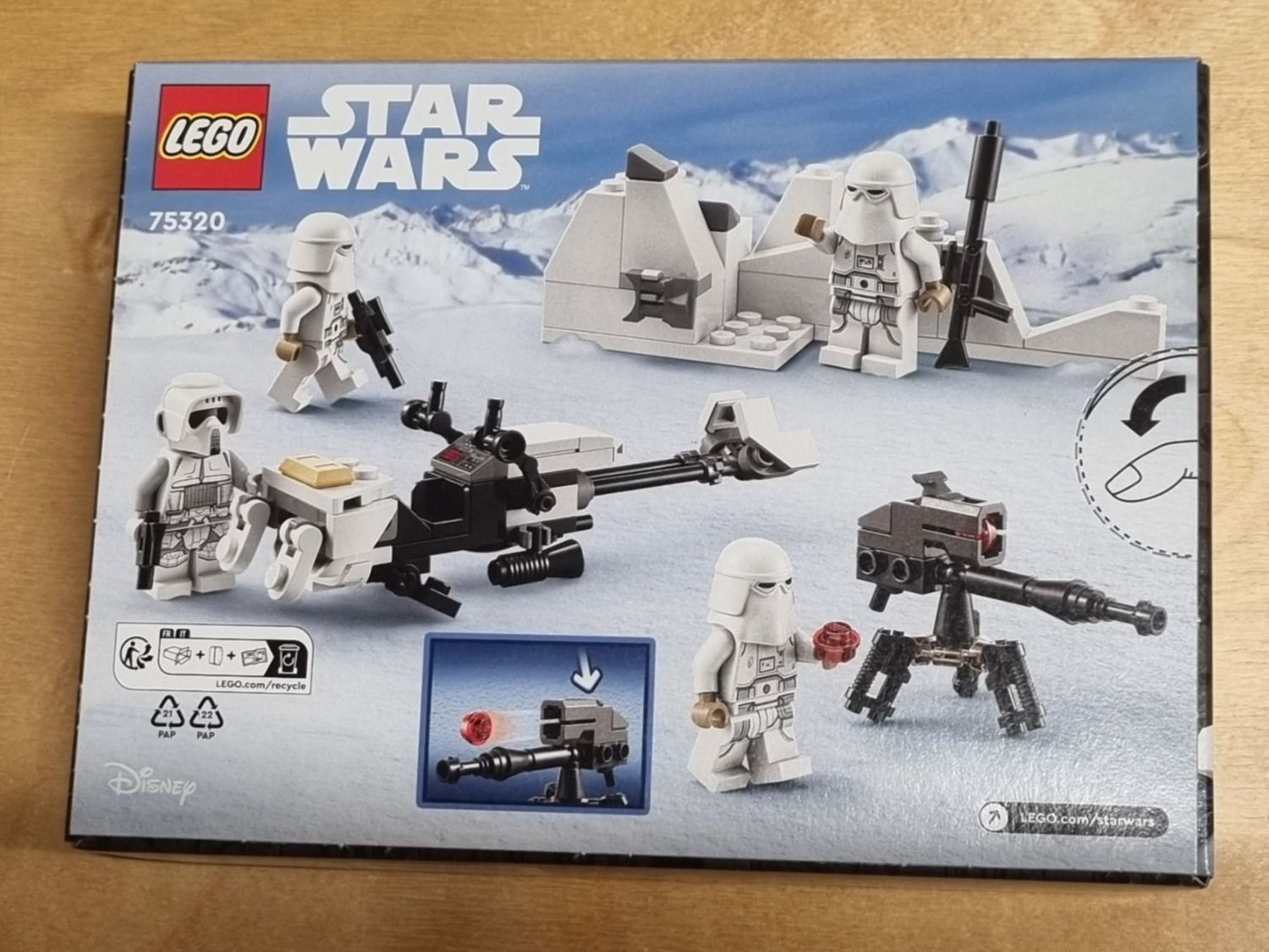 Lego Kit di costruzioni: LEGO Star Wars 75320 Snowtrooper Battle Pack – Nuovo e nell'imballaggio originale da Basadingen venduto da NekoBricks 3