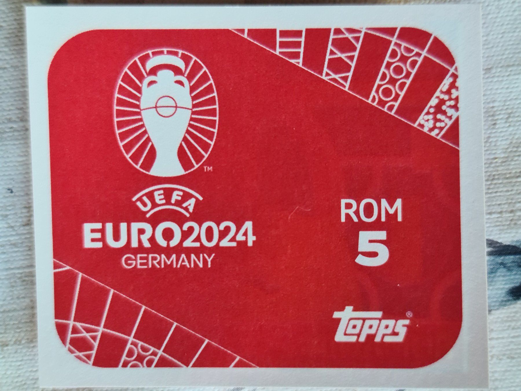 Topps Carte collezionabili: Topps EURO2024 ROM 5 – Nuovo e nell'imballaggio originale da Dintikon venduto da Prime-shop 1