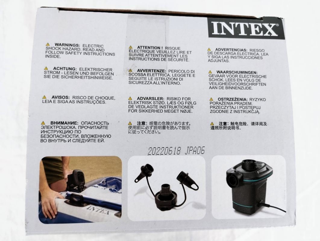 Intex Pumpen & Teile: INTEX Luftpumpe Quick Fill – Gebraucht aus Schübelbach von Restwert_Schubelbach 1
