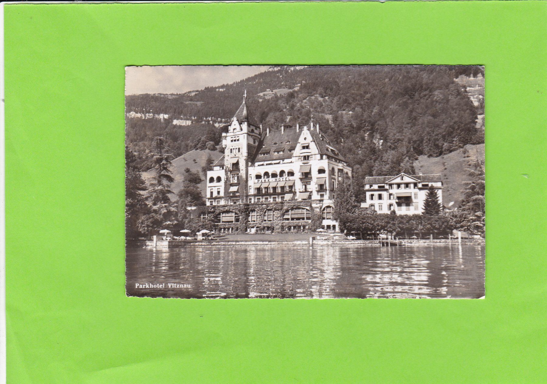 Cartoline postali: Parkhotel Vitznau – Usato da St. Peterzell venduto da neckertal