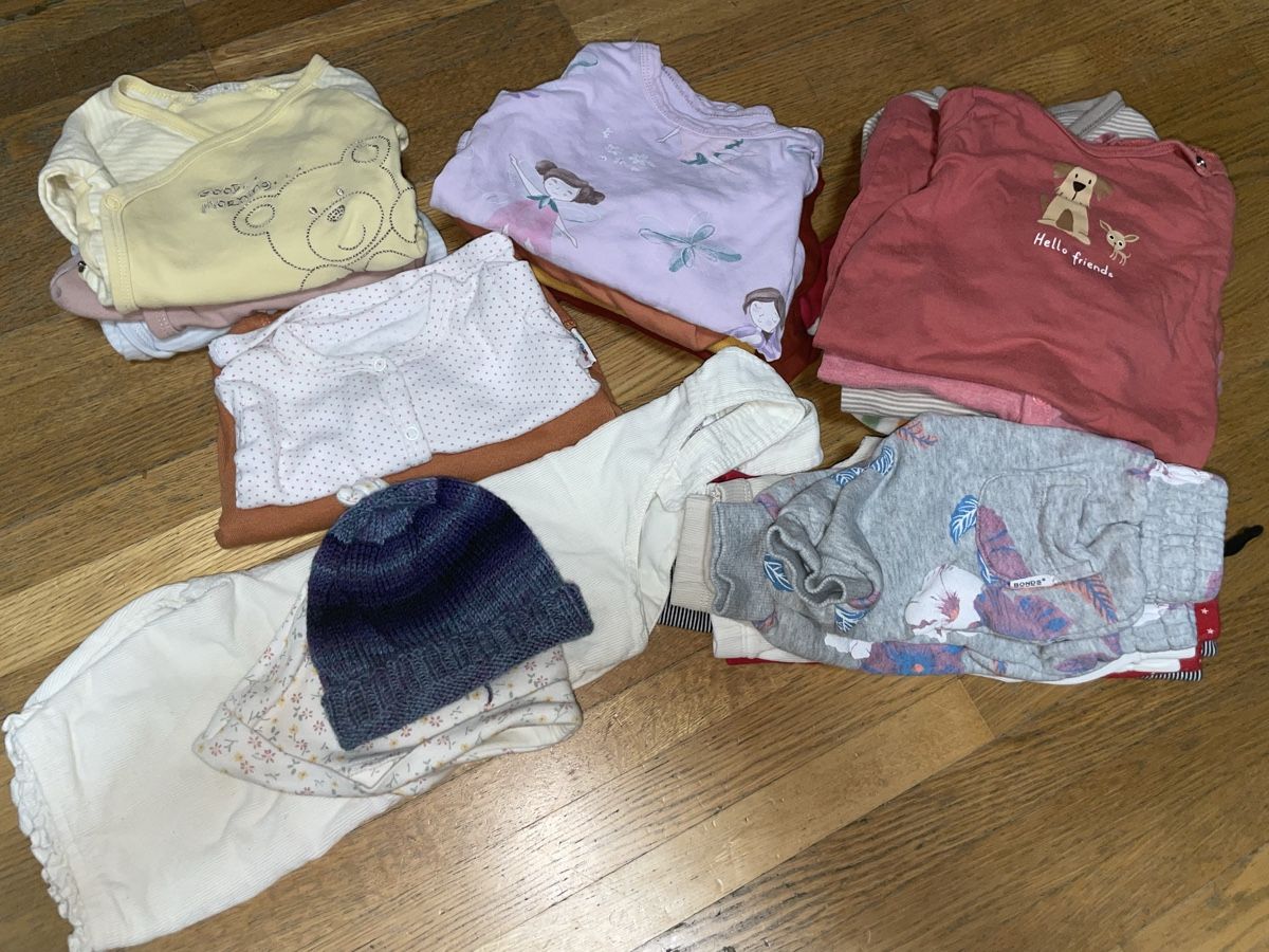 Ensembles coordonnés: Mädchen Babykleider Set Gr. 62 – D'occasion à Schmidrüti par ZsuzsannaK