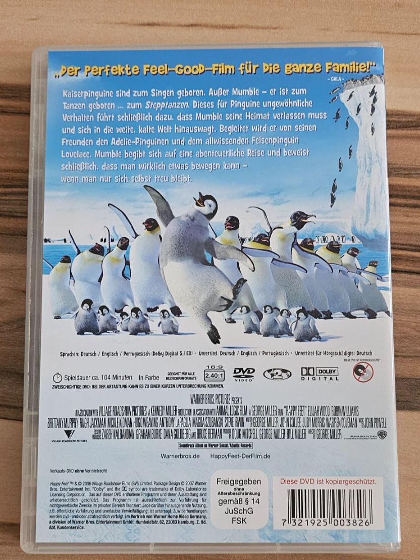 Tutti i DVDs: HAPPY FEET/ DVD – Usato da Geuensee venduto da jes_9xyk 1