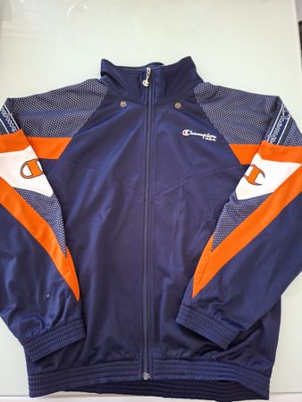 Veste Champion USA Bleue/Orange, Taille S
