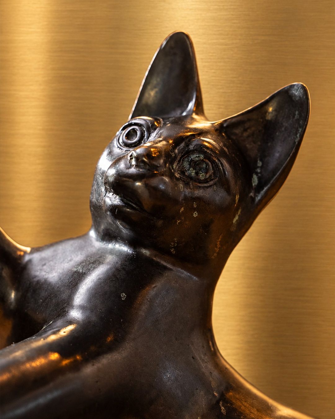 Sculptures & Statues: SCULPTURE CHAT – D'occasion à Moutier par Vintage-signature 1