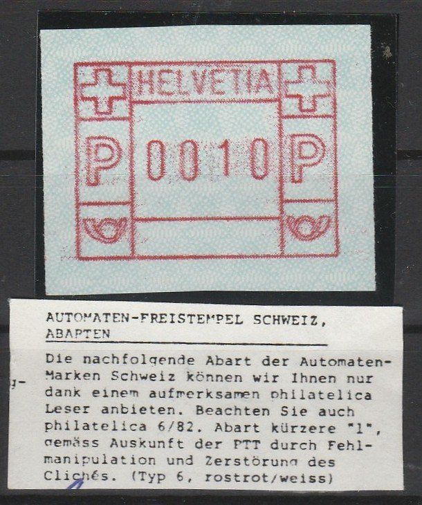 Tutti i francobolli: Type 6II mit Abart – Usato da Oberglatt ZH venduto da Wiedmi6