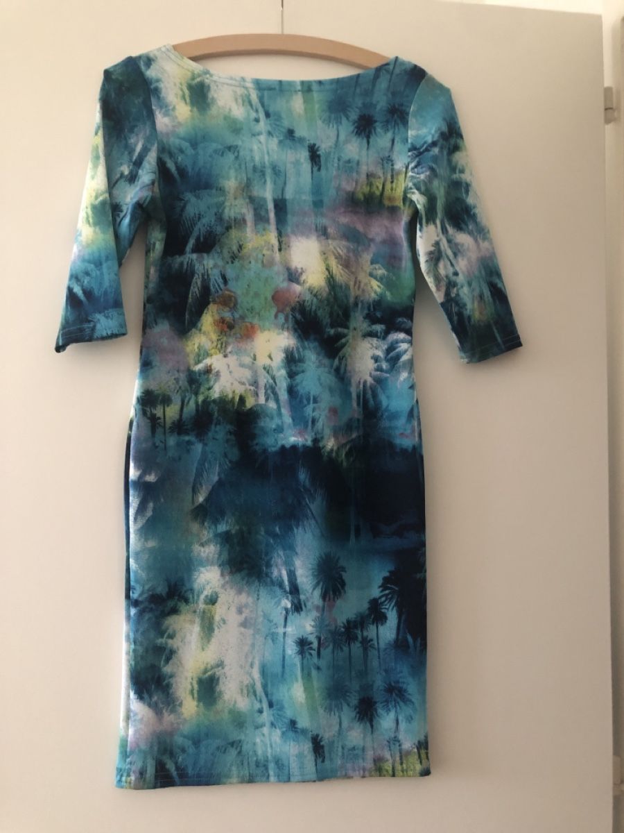 Vestiti: Robe courte imprimée turquoise – Nuovo (secondo la descrizione) da Onex venduto da kattrina 2