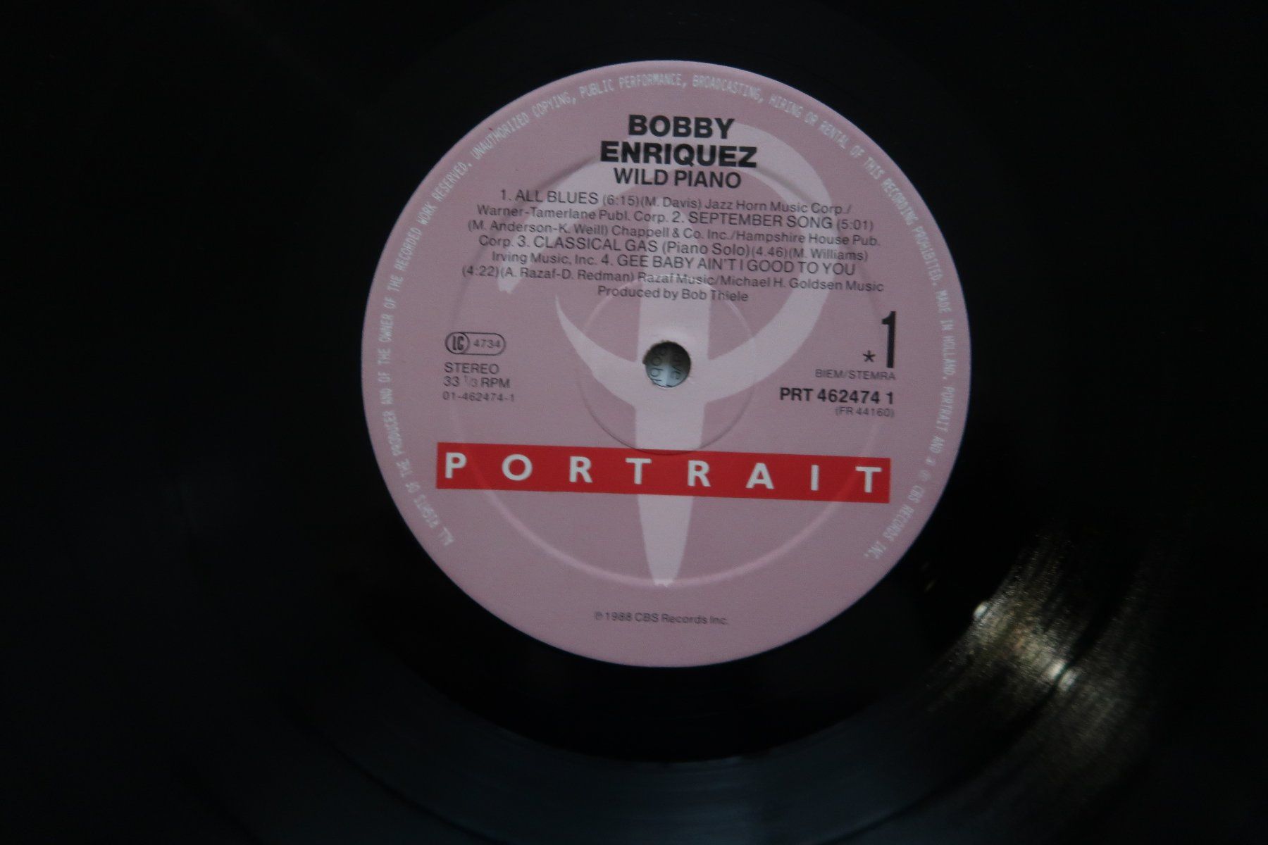 Schallplatten: BOBBY ENRIQUEZ - WILD PIANO - VINYL LP – Gebraucht aus Basel von Patiscat 2