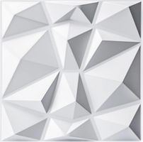 3D diamond wall panels