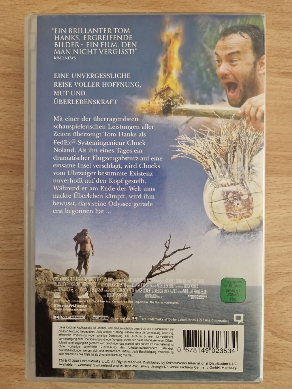 Tutti i DVDs: GAST AWAY, TOM HANKS  – Usato da Zürich venduto da Arianco 1