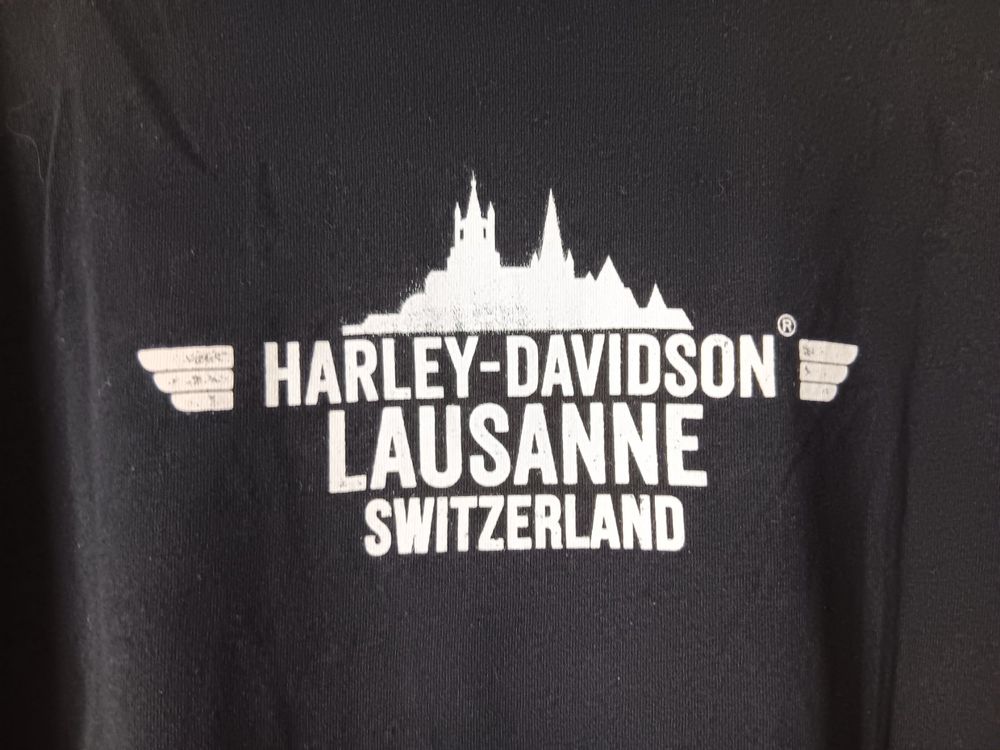 HARLEY DAVIDSON Shirt LAUSANNE taille / Grosse L (XL EUR) 7