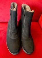 Warme Winterstiefel aus Lamm-/Schafsleder, Größe 38, neuwert