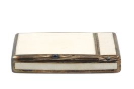 Zigaretten Etui 900Ag Art Deco Georg Adam Scheid Wien *S4591