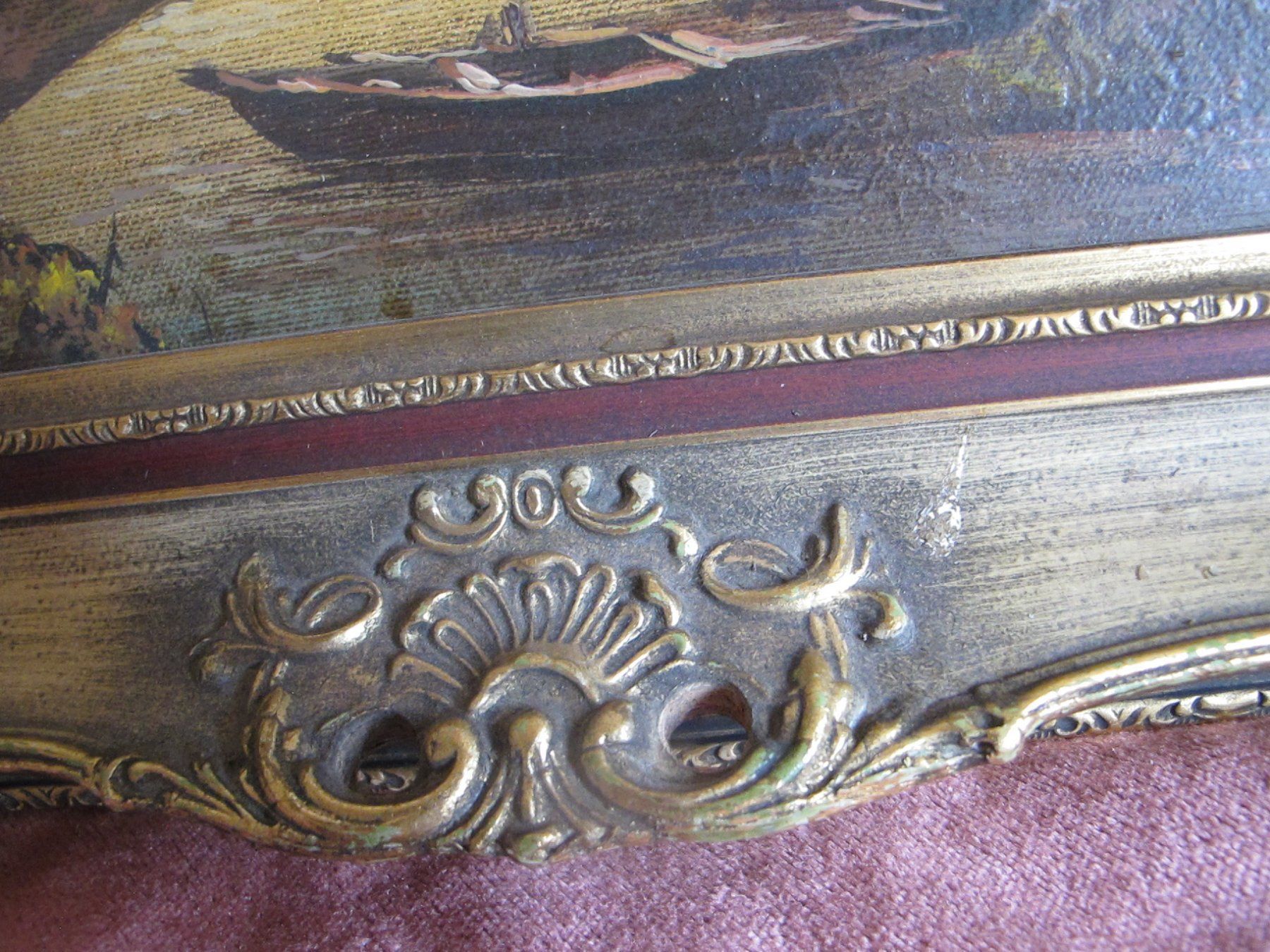 Tableaux: Original  Gemälde um ca. 1900 – D'occasion à Löhningen par Chimae67 1