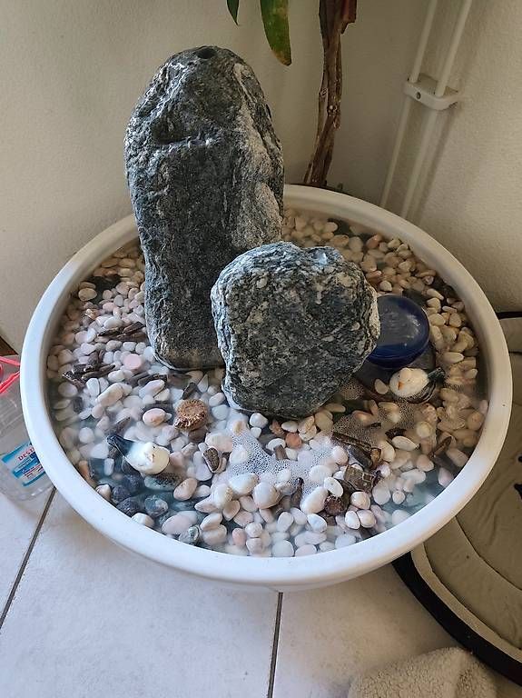 Stagni & Fontane ornamentali: Zimmerbrunnen mit 2 Natursteinen – Usato da Samstagern venduto da maui011 2