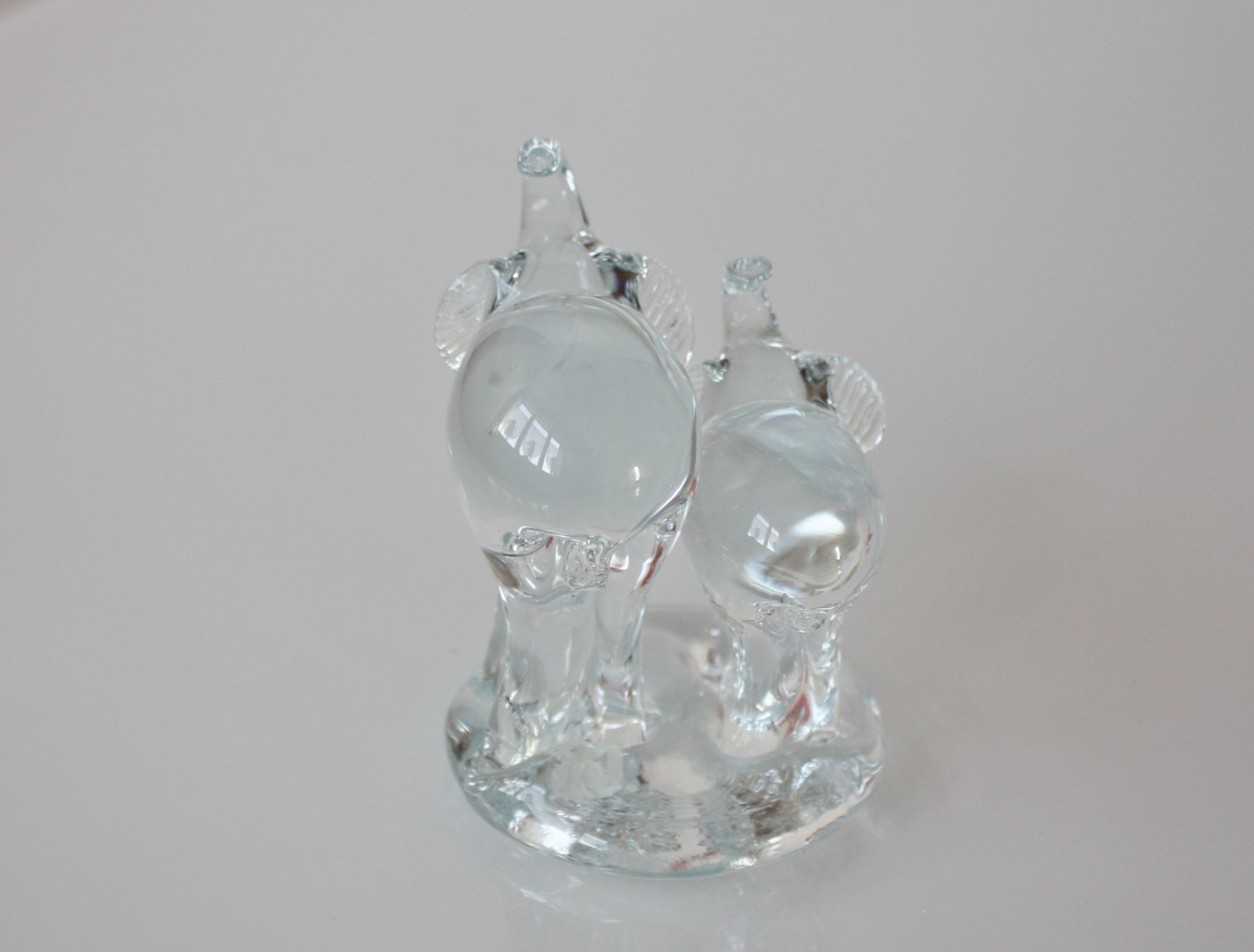 Statuette: Elefanten Paar aus Glass – Usato da Niederglatt ZH venduto da maggie25 4