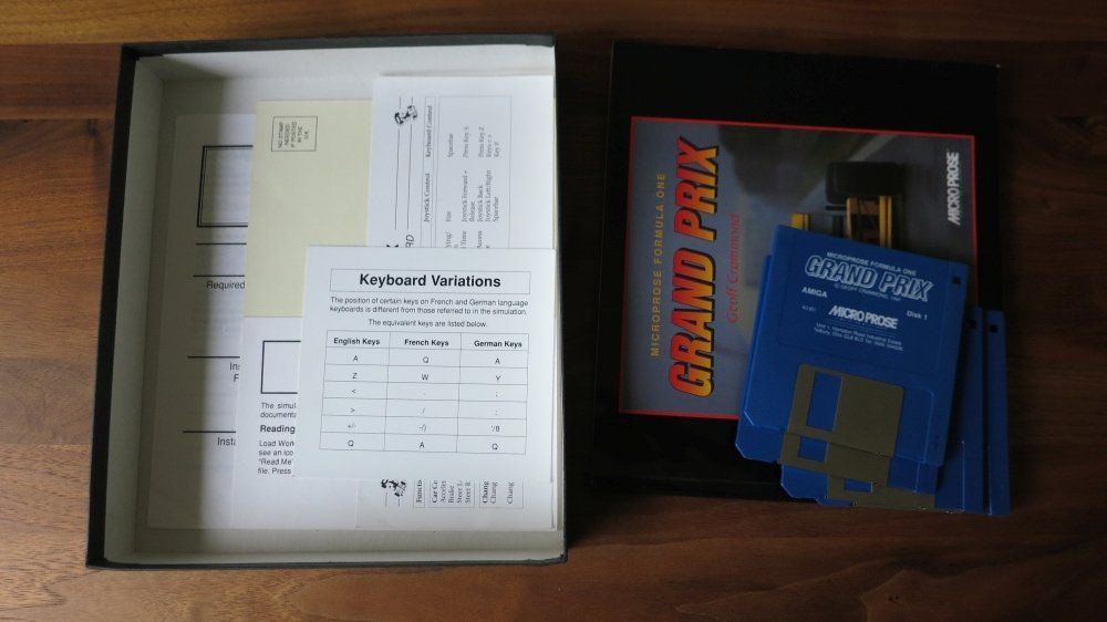 Jeux: Microprose Formula One Grand Prix - Commodore Amiga – D'occasion à Jona par centumprata 3