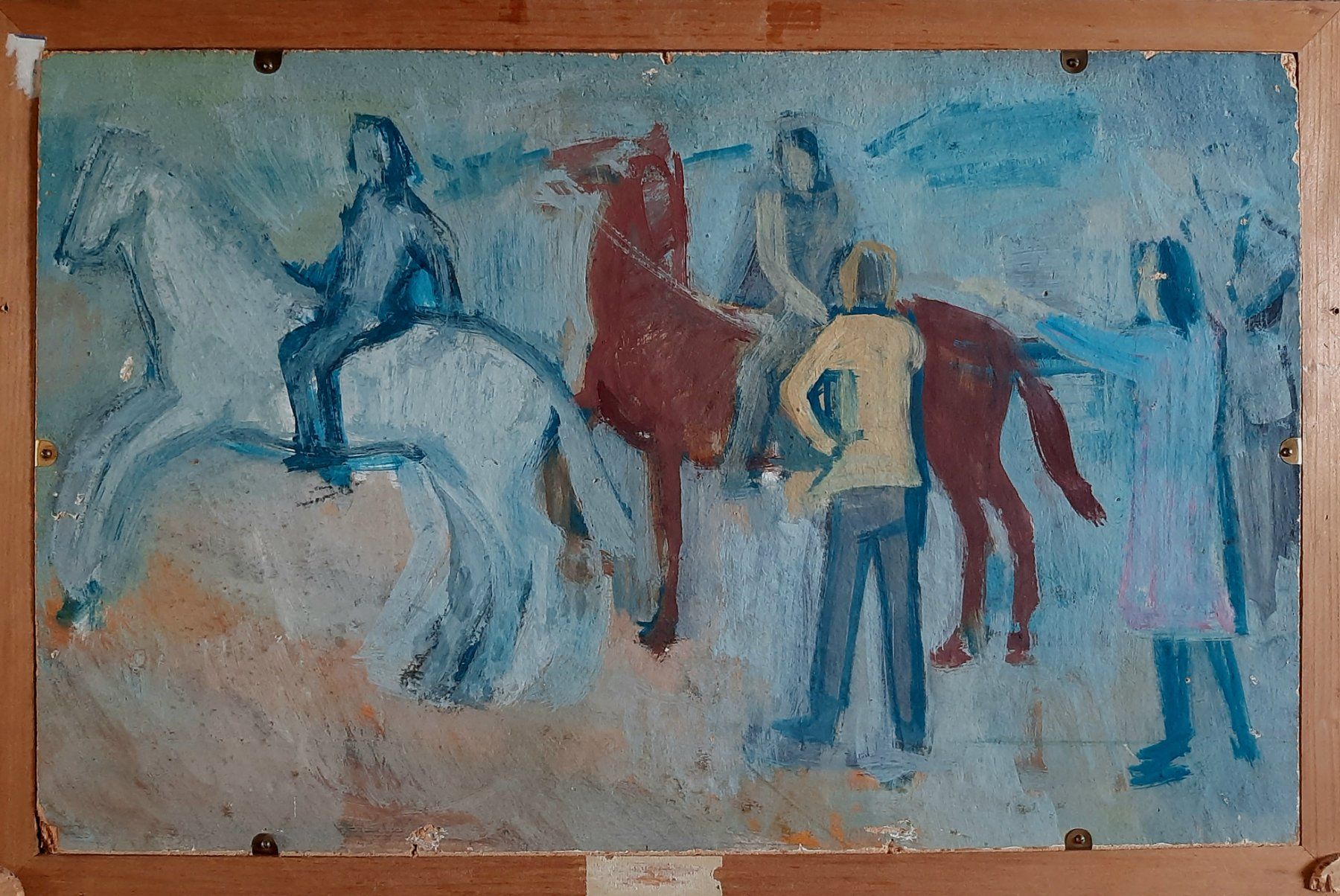 Dipinti: Gemälde Eugen Maurer beidseitig – Usato da Arbon venduto da torso444 2