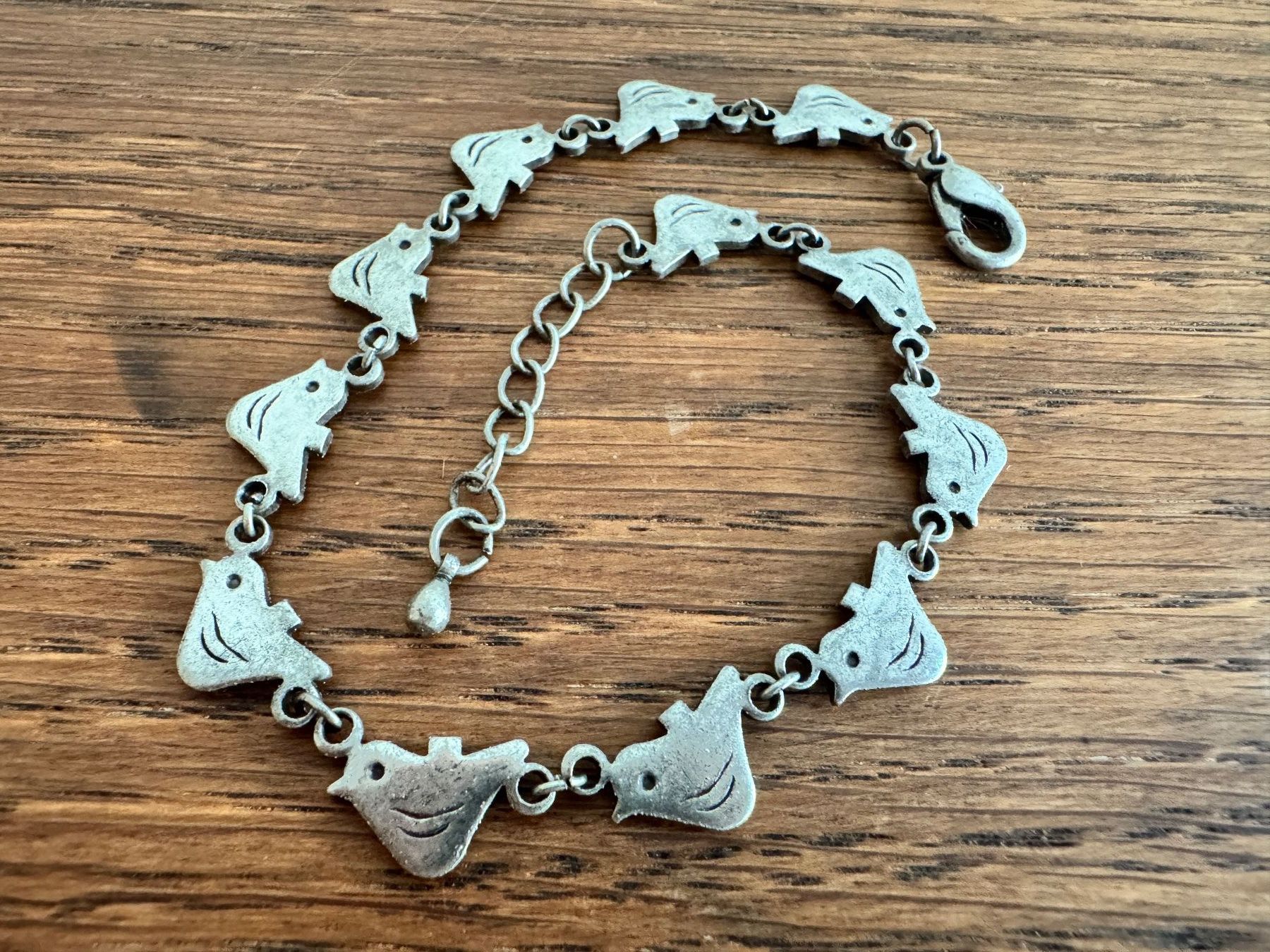 Bracciali & Braccialetti: Armband mit Vogelmotiv – Usato da Egg b. Zürich venduto da chantilly-lace