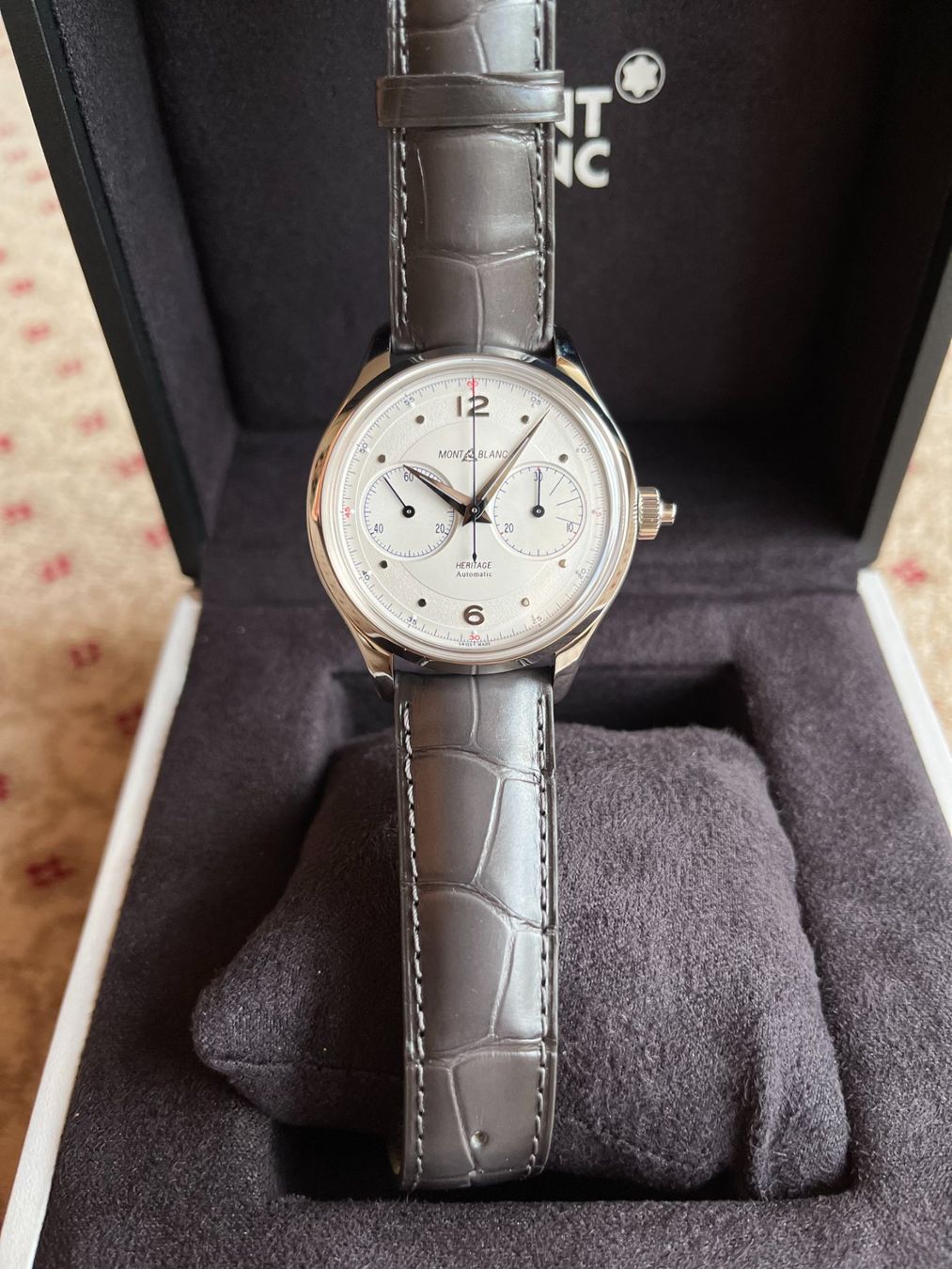 Montblanc Orologi: Mont-Blanc Heritage Chrono Monopoussoir – Nuovo (secondo la descrizione) da Gland venduto da L-Albatros 5