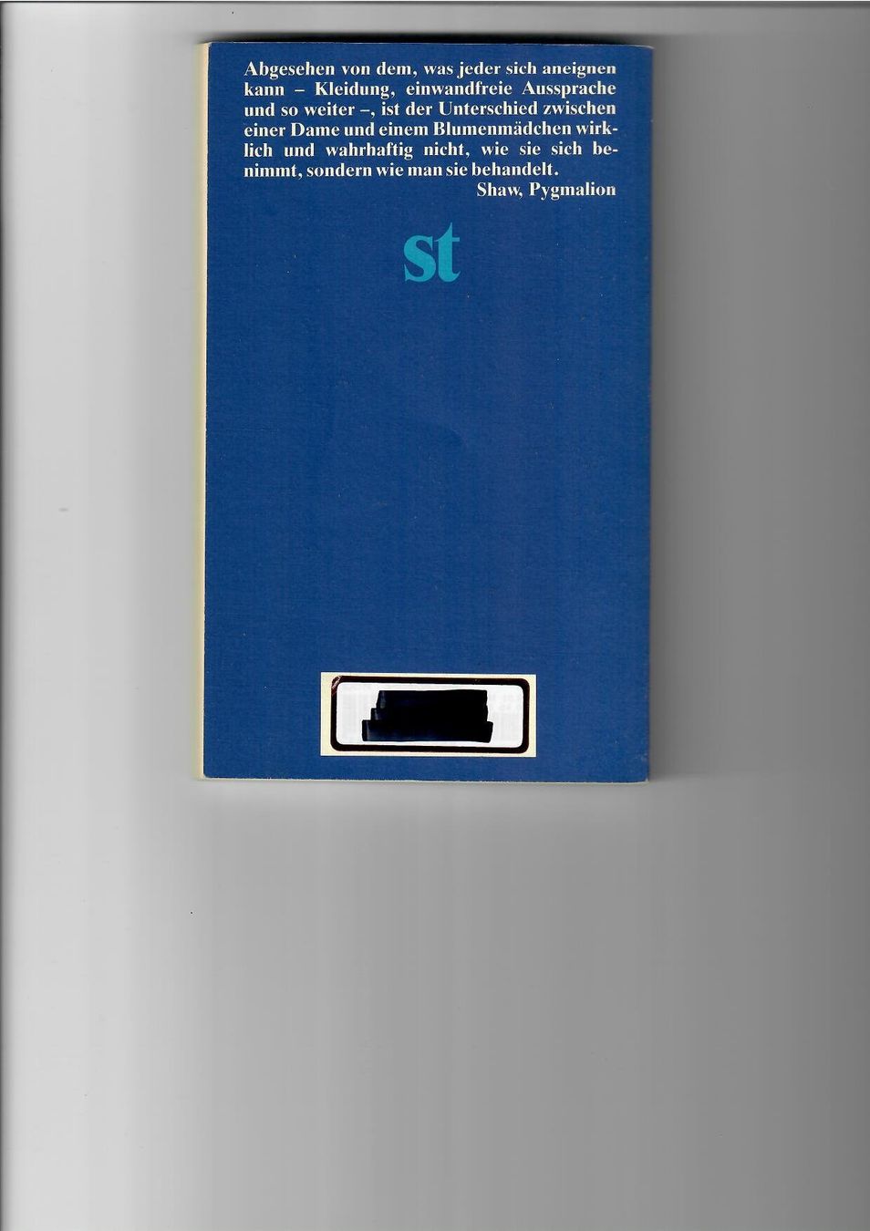 Libri: Pygmalion von Bernard Shaw – Usato da Staufen venduto da qualiton 1