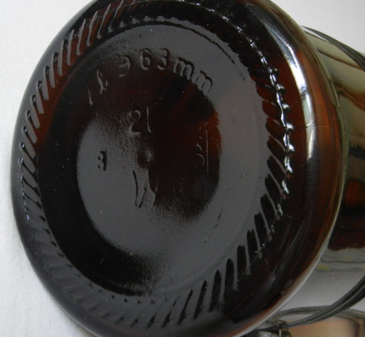 Bicchieri, Caraffe & Bottiglie: 2 L BIERFLASCHE ZWICKELBIER EGGER WORB mit DRACHENHENKEL – Nuovo (secondo la descrizione) da Bern venduto da Mekongbeach 3