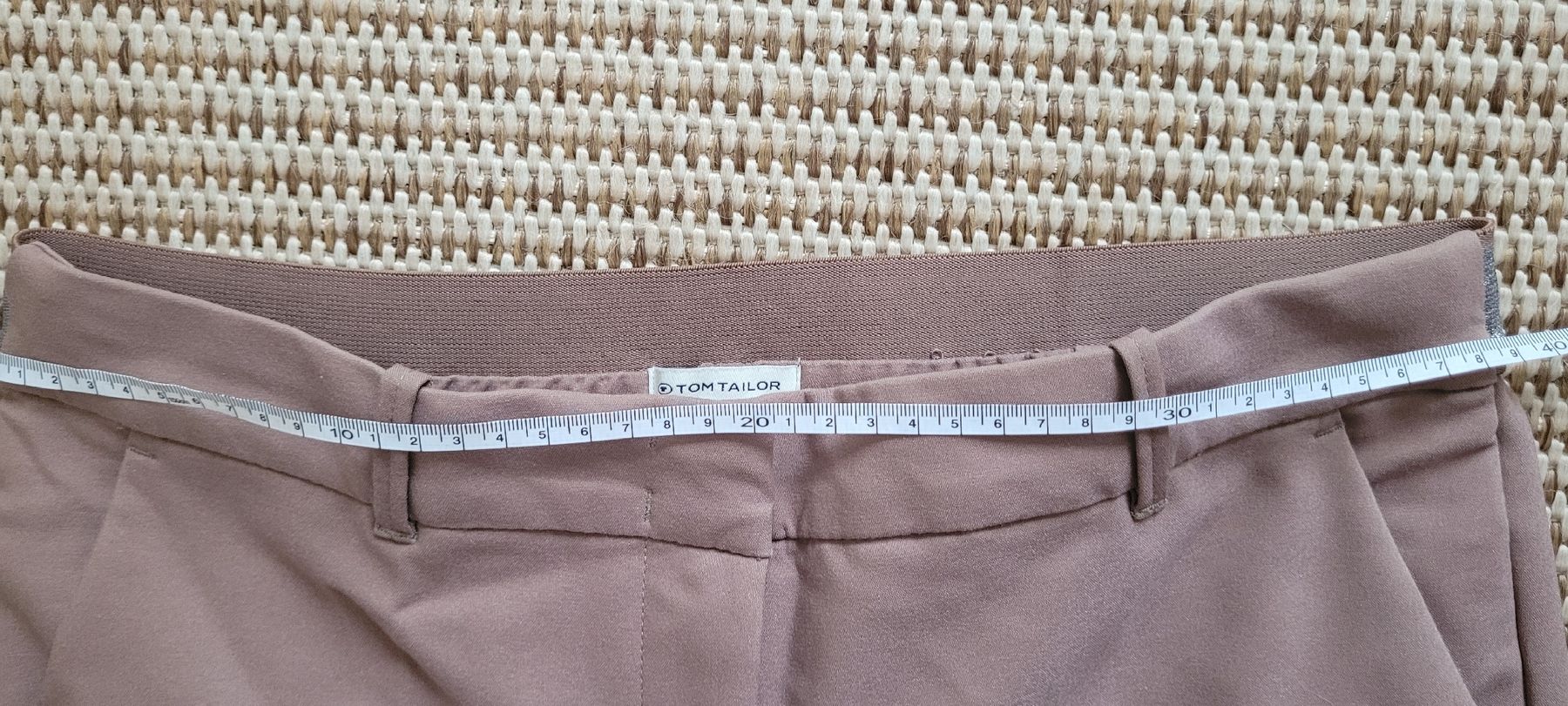 Tom Tailor Pantaloni: TOM TAILOR Pantalon Taille 40 marron clair – Nuovo (secondo la descrizione) da Genève venduto da Tanaa_12 6