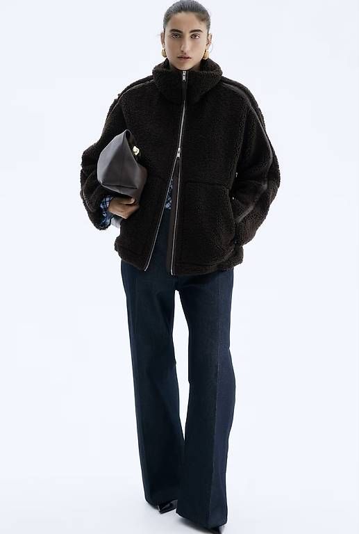 H&M Giacche: Jacke aus Teddyfleece ungetragen Gr. L – Usato da Rheineck venduto da fabiennekx 2