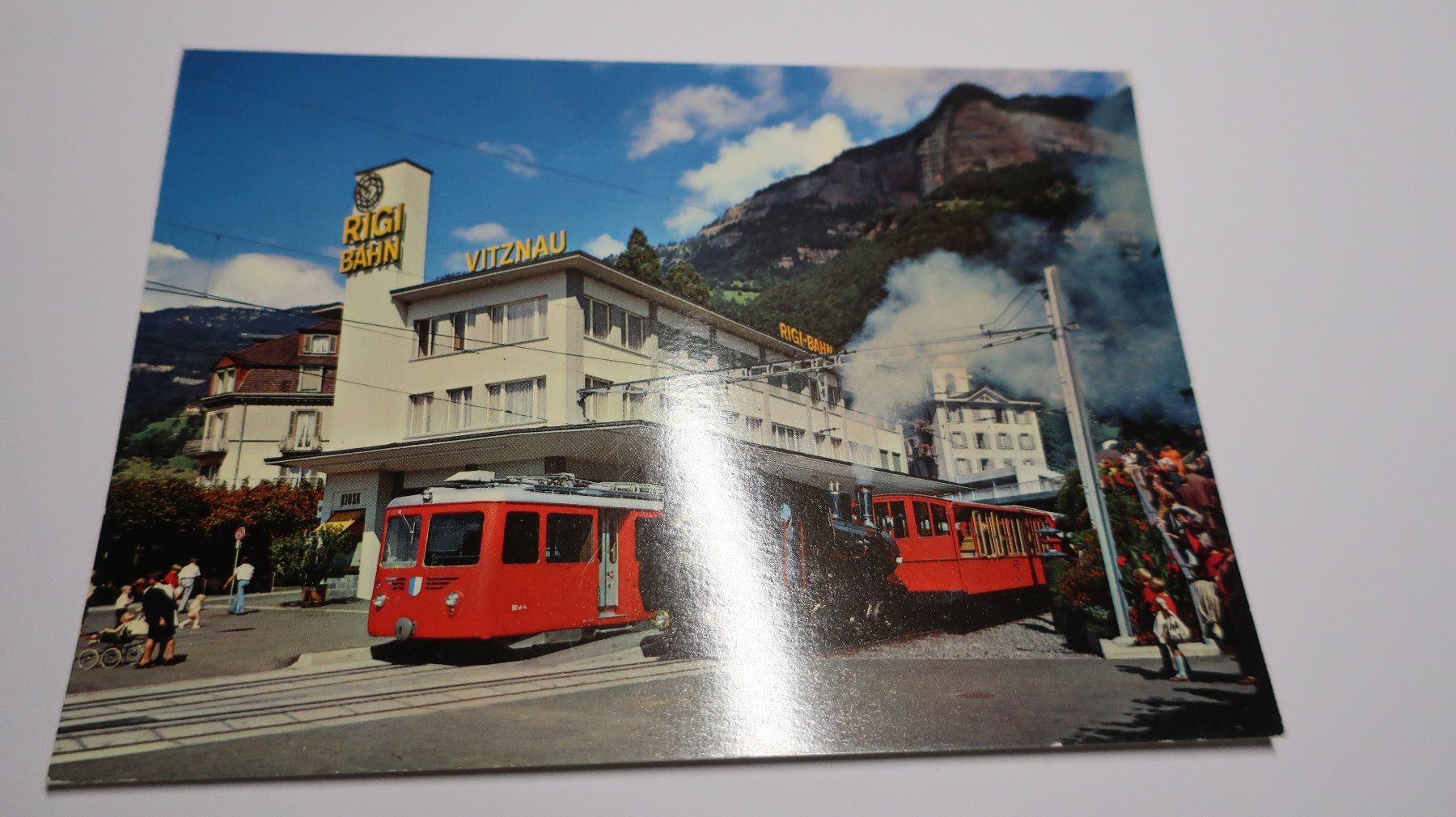 Ansichtskarten: Vitznau Rigi bahn – Gebraucht aus Cormoret von Pascalll2001 1