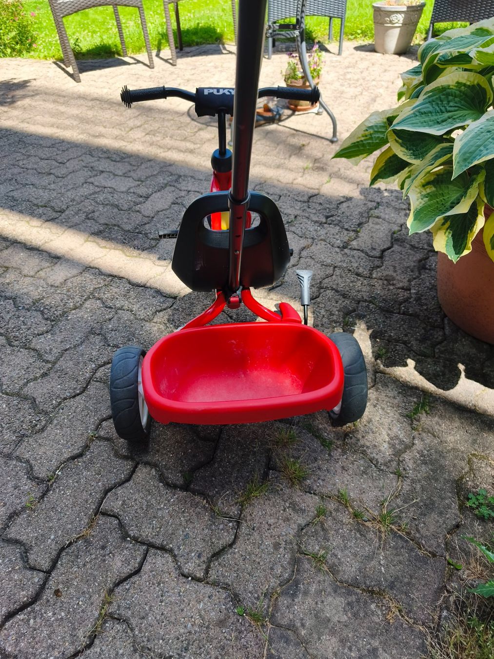 Puky Veicoli per bambini: Puky Dreirad Rot mit Schiebestange – Usato da Samstagern venduto da chr_y7zf 3
